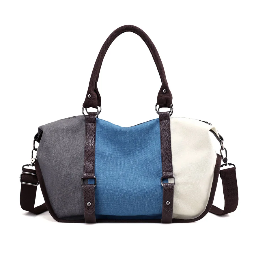 2020 elegant ladies vintage designers canvas tote large size wide strap shoulder bag tote women handbag