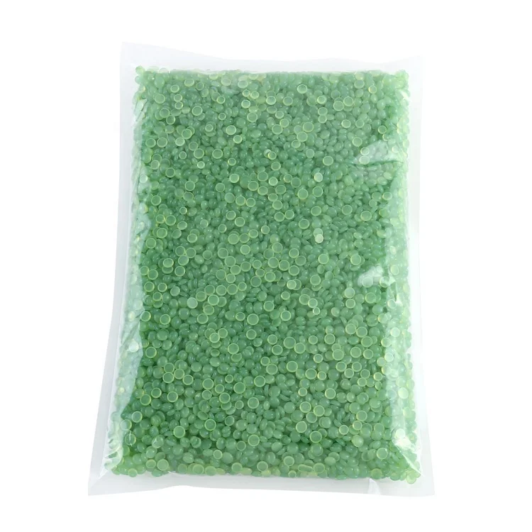 

Private label 1kg 1000g hot hard wax depilatory wax beans for hair removal