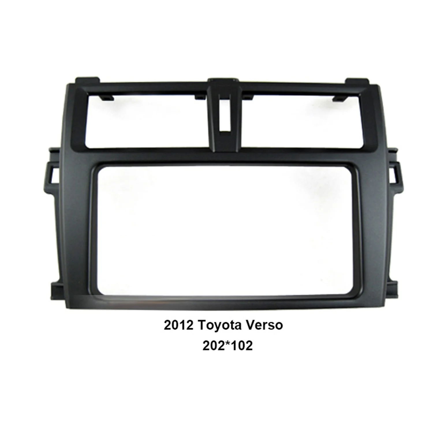 

202*102mm Double Din Car Radio Fascia for 2012 Toyota Verso Autostereo Panel kit Audio frame Dash CD