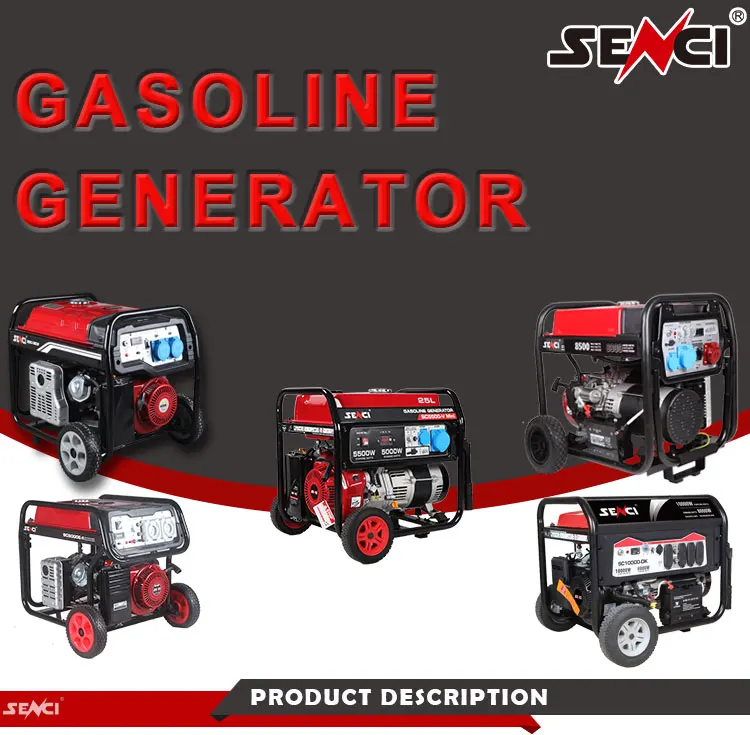 2000watts gasoline generators  details