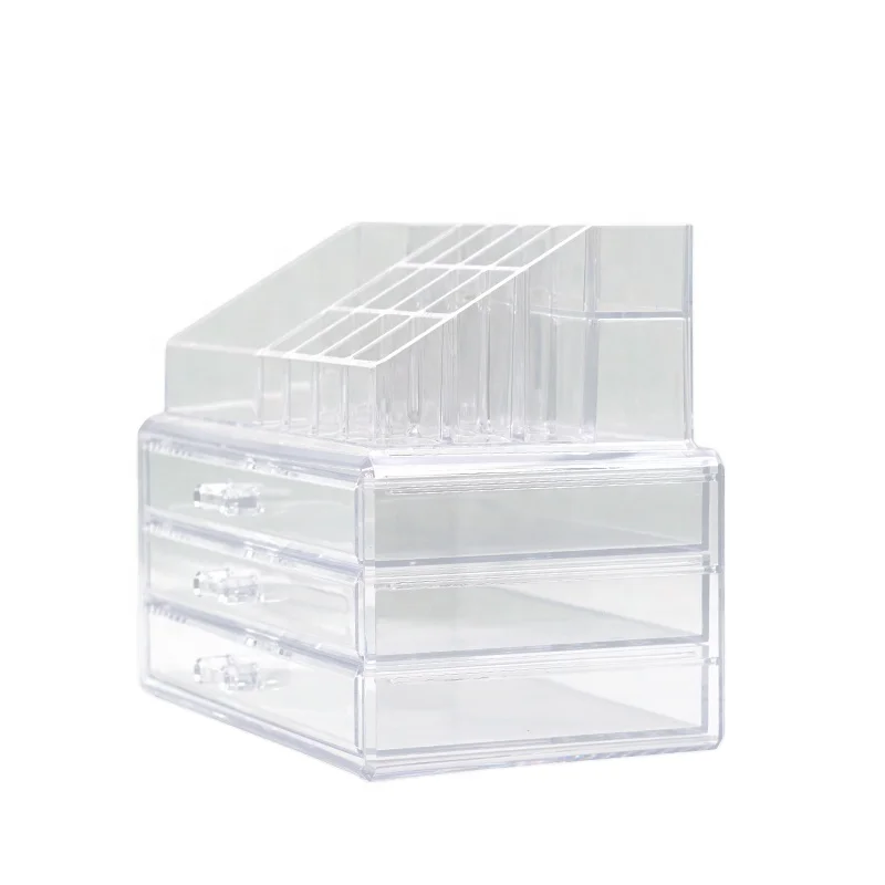 

Jewelry Nordic Fashion Cosmetic Desktop Storage Box Transparent Makeup Box