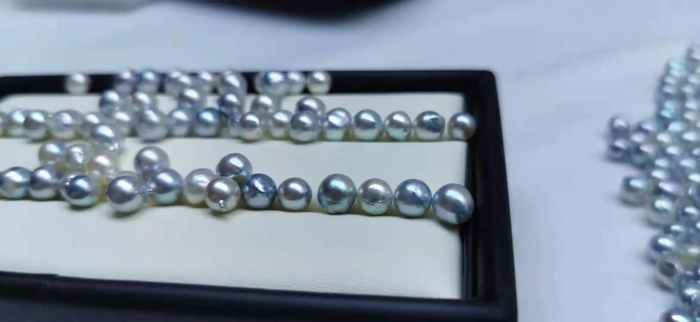 
China Popular Fashion Natural High Grade Gray Pearl With Cheap Price 
