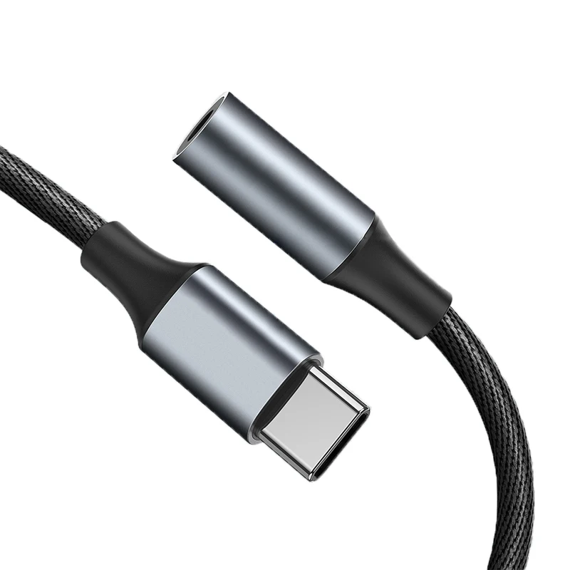 

PUJIMAX type c to 3.5mm AUX earphone adapter mini usb c audio cable for xiaomi huawei samsung mobile phone/tablet to headphone, Black