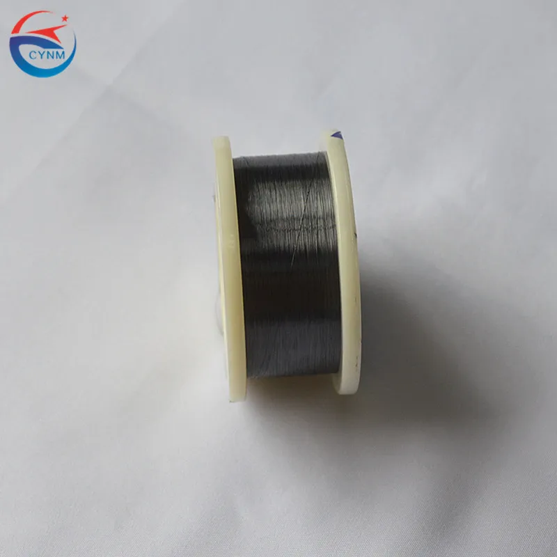 
50 micron Spiral tungsten filaments used in halogen lamps 