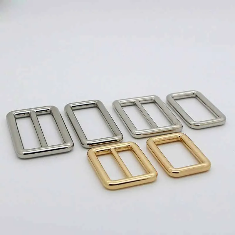 BC008 Bag Hardware 20 25mm 38mm D Ring Tri-glides Slide Buckles 4/5" 1"Buckle for Bag Making Buckles Diy Accessories Craft