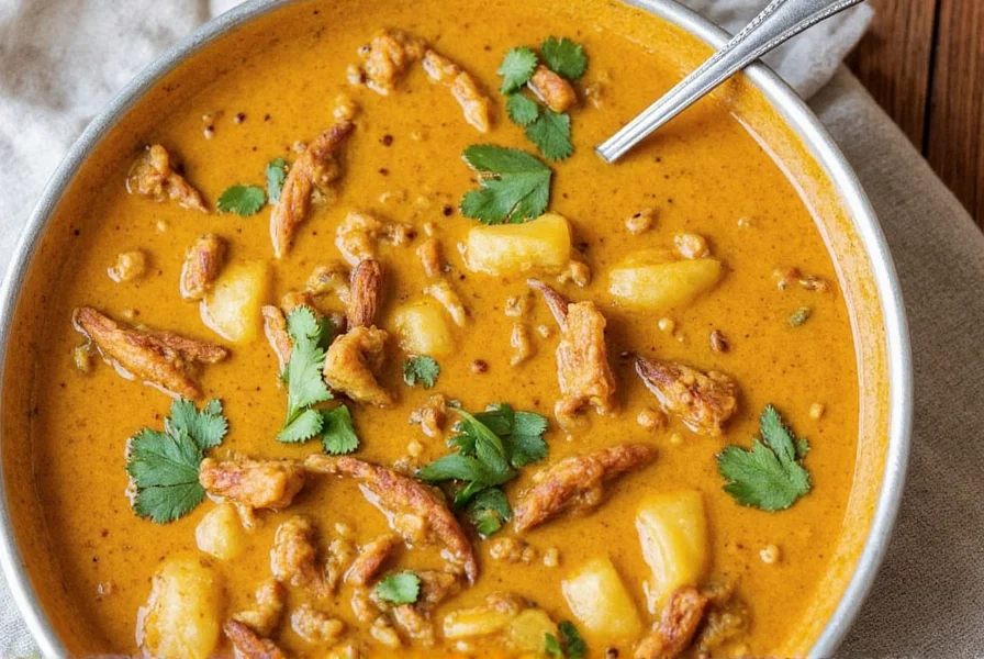 Curry Dishes on a Platter