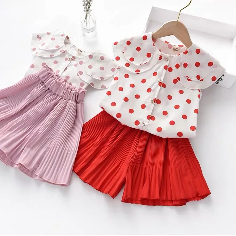 

Fashionable new stylish china factory supply high quality set girls suit