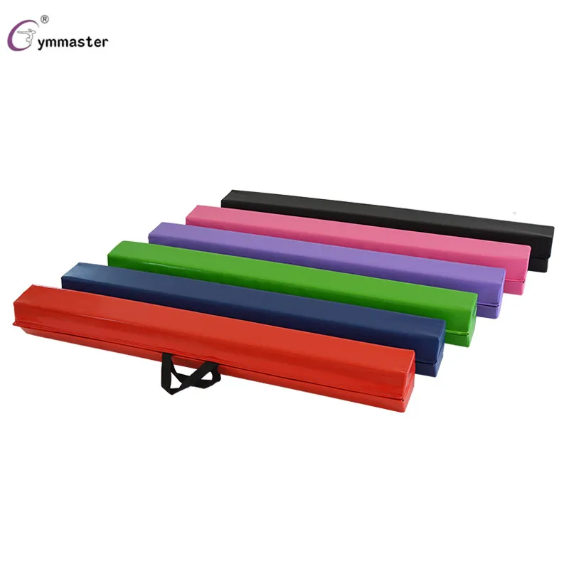 
9ft Wholesale Kids Gymnastics Fold Sectional Foldable Foam Floor Children Balance Beam For Skill Performance Training Practice 