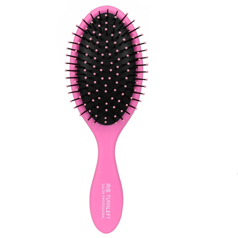 

ABS nylon bristle custom color wet hair brush detangling hair brush, Customized color