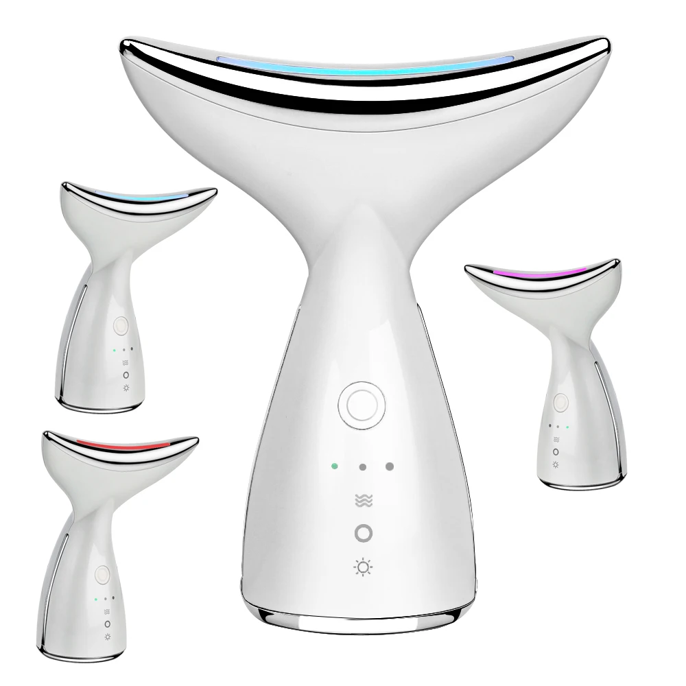 

Personal Care Electric Anti Wrinkle Face Neck Lift Beauty Device Massager With Led Light Therapy