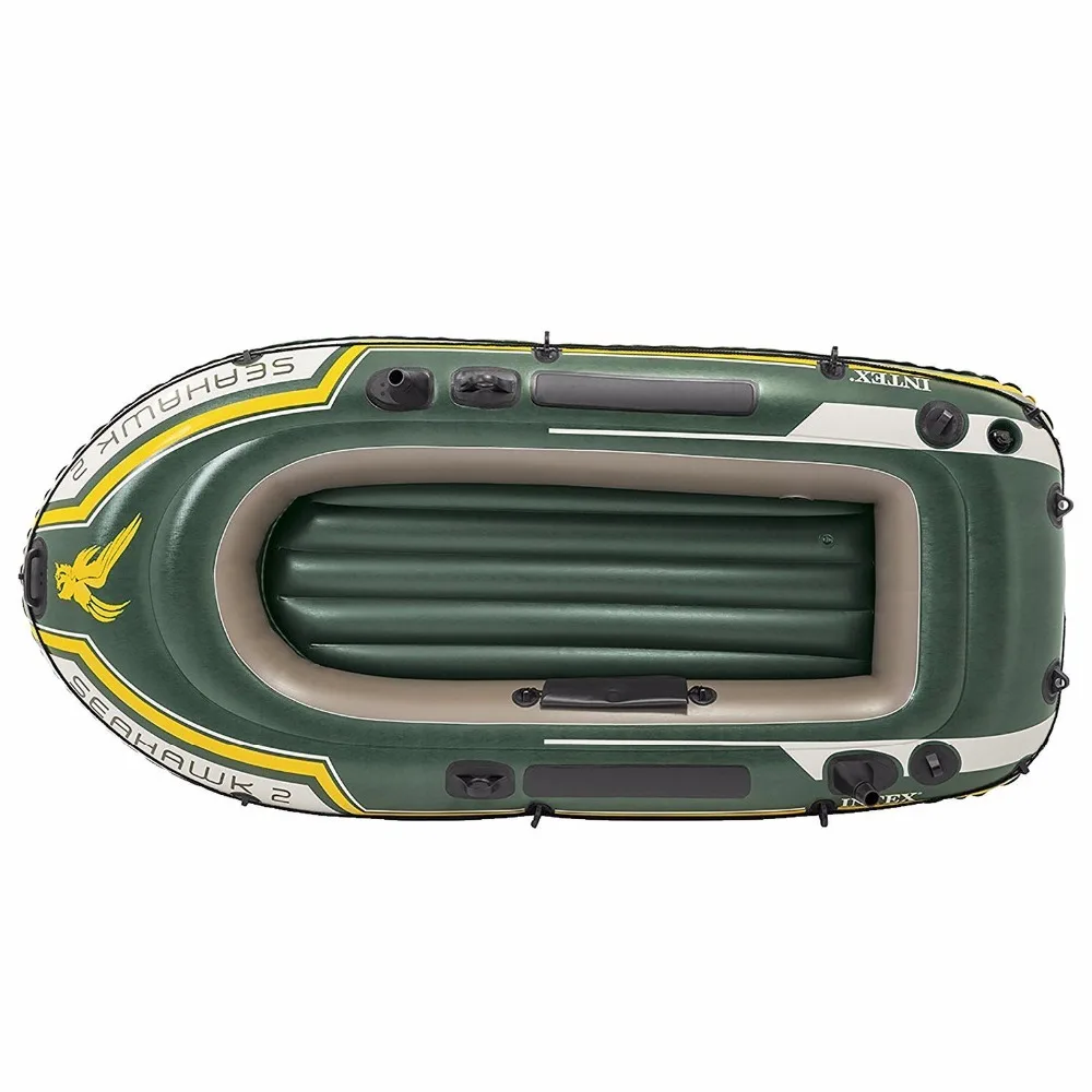 Intex Seahawk 2 Inflatable Boat - Ideal for Two Person Rowing