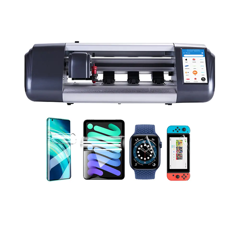 

Hot Sale Hydrogel TPU Free Cutting Times Free Film Mobile Phone Screen Protector Cutting Machine