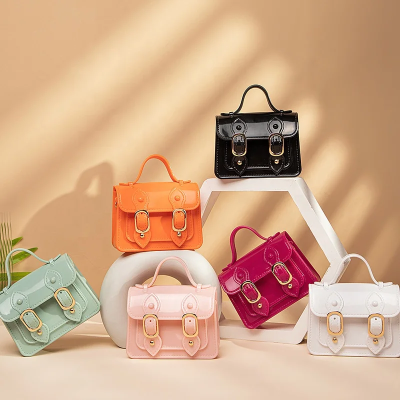 

2021 Designer small jelly bag famous brands kid jelly purses and handbags  canvas women hand bags luxury, Customized color