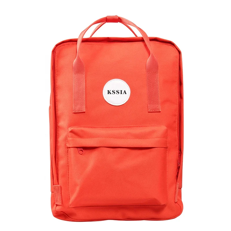 

New design School Backpack Waterproof Canvas Shoulder Bag, Black