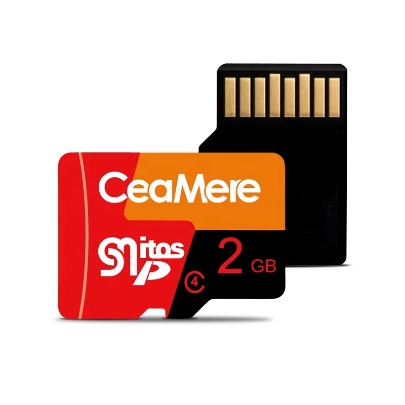 

Ceamere Three Colors Pattern 2GB Micro Memory Card Mini Camera Cellphone TF Kort 8GB 16GB 32GB 64GB 128GB 256GB 2GB Memory Card