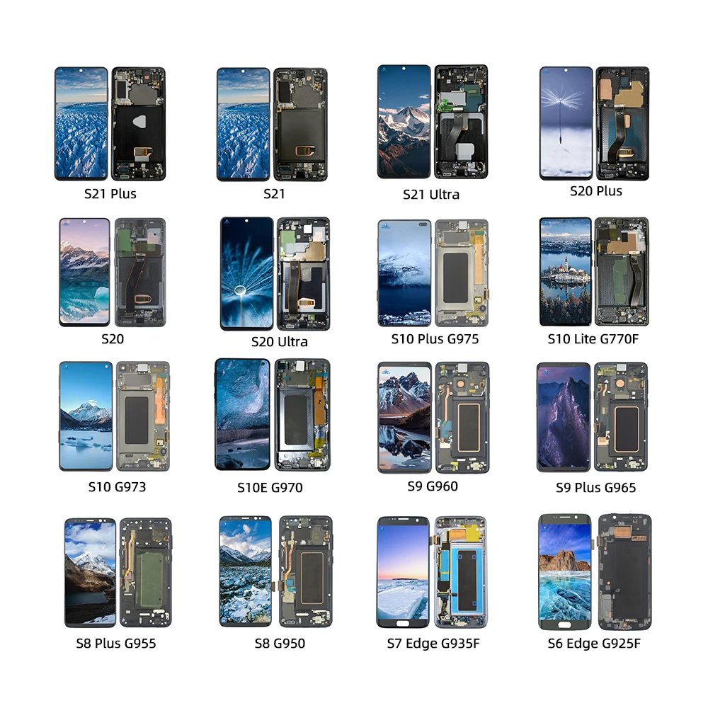 

China Factory Mobile Phone Lcd Touch Screen Display Different Brands Model Complete Display Digitizer Mobile Lcds