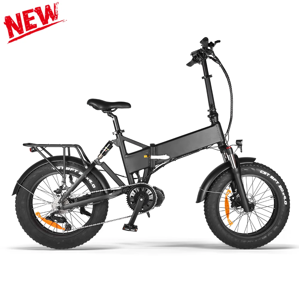 

Accolmile bafang 48 v 1000w powerful fat tyre ebike mid drive motor electric snow bicycle 17.5Ah Lithium Battery e bike, Customize