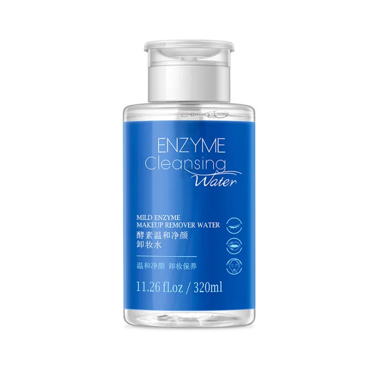 

Mild ENZYME Cleansing Water Deep Cleansing MakeUp Remover Water, Transparent