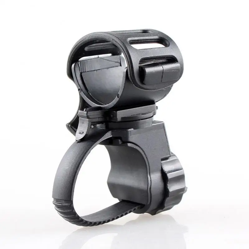 

Cycling Bike Bicycle Light Lamp Stand Holder 360 Degree Rotation Bracket LED Flashlight Clip Mount MTB Bicycle Accessories, As the pictures show