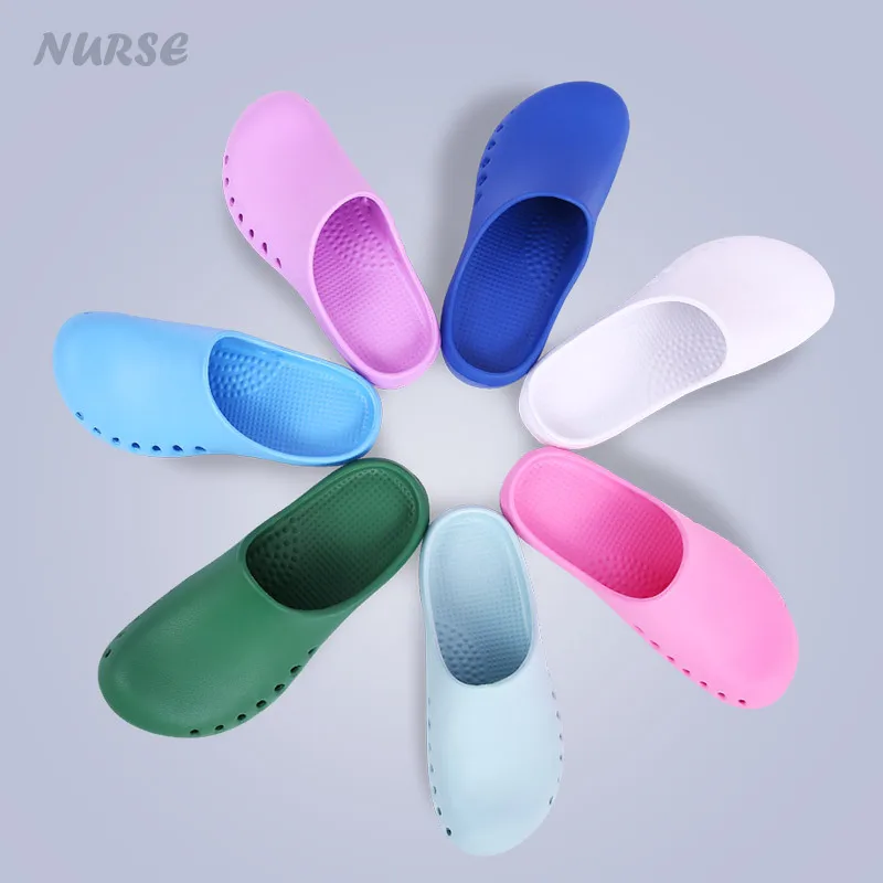 

Wholesale EVA Slipper For Men And Women Simple Anti Slip Slippers for Doctor Wearing medical slipper