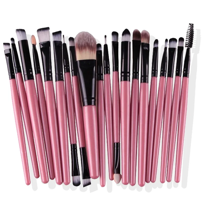 

brochas maquillajes professional 2020 classical makeup brush women soft synthetic hair beauty 20pcs cosmetic kit sets tools