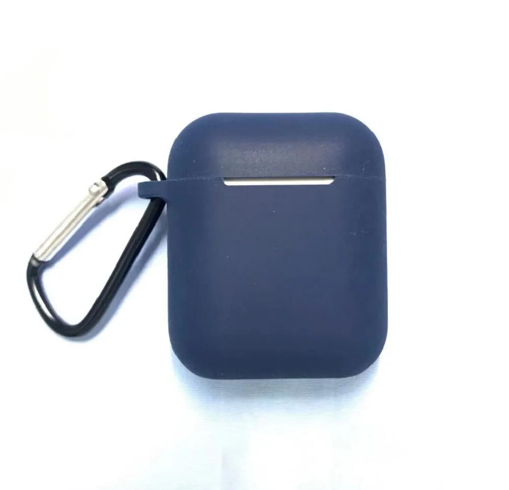 

Wholesale 2020 Compatible with AirPods Case Cover Silicone Protective Case for Airpod (Front LED Visible) with metal hook