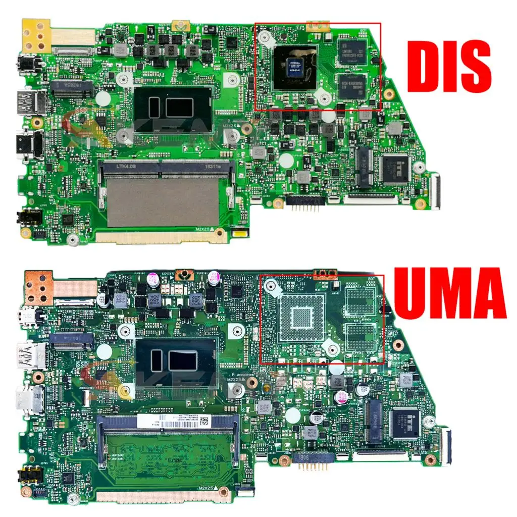 

X430UN Mainboard For ASUS S430UF V430UF K430UN S430UA R430UA K430UA R430UN R430UF X430UA Laptop Motherboard I3 I5 I7 4GB/8GB-RAM