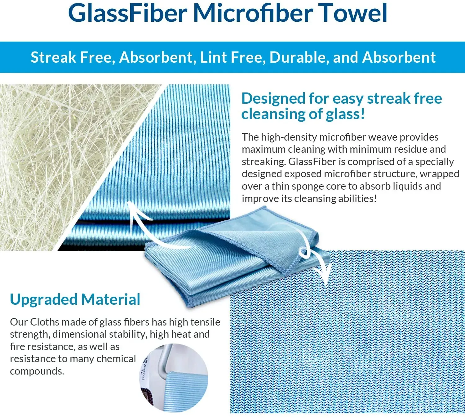 glass cleaning towel