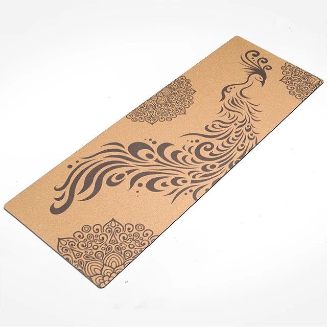 

Keepeak Natural Rubber Personalized Eco Friendly Cork Yoga Mat