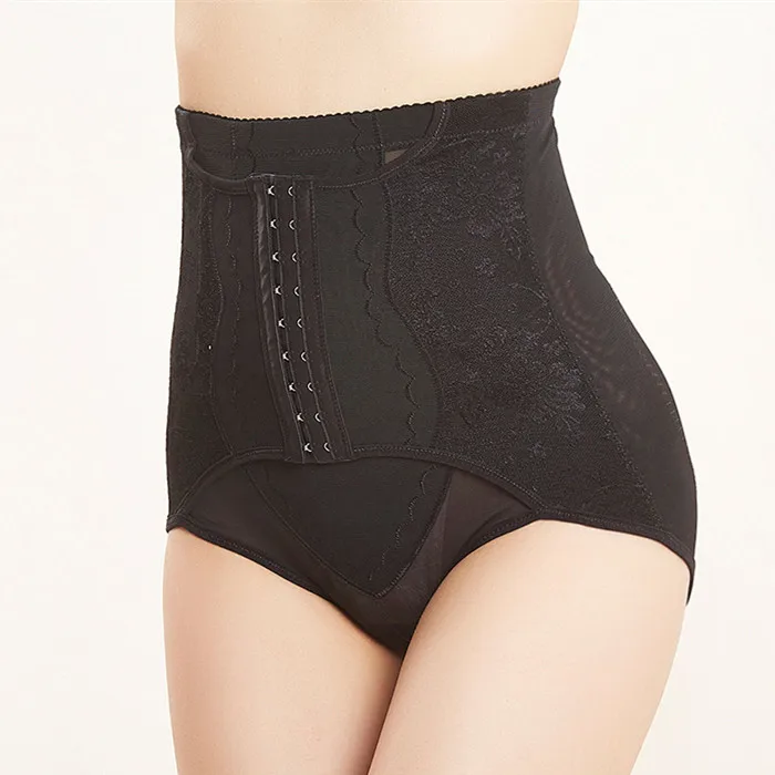 

Ladies Body Butt Lifter High Waist Slim Panties Fajas Corset Waist Trainer Shapers, Black/complexion
