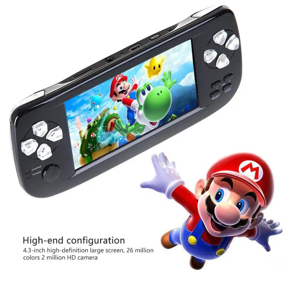 Best Christmas Gift Promotion Handheld Game Player 64 Bit 3000 Games MP5 Video Console PAP-K3