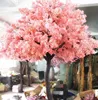 Indoor Pink Artificial Cherry Blossom Tree For Wedding Decoration
