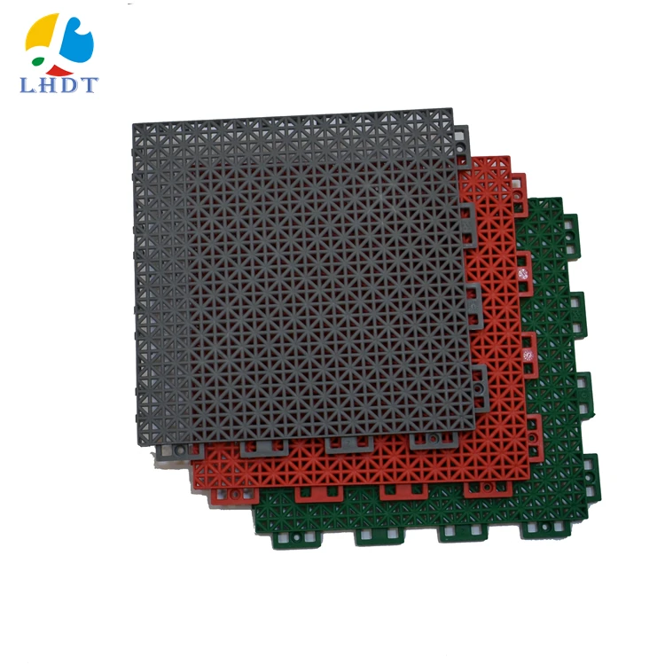 

roller skating floor tiles pool volleyball net portable tennis court surface court tile 250*250mm, Black, white, grey, blue, green, yellow, red, orange