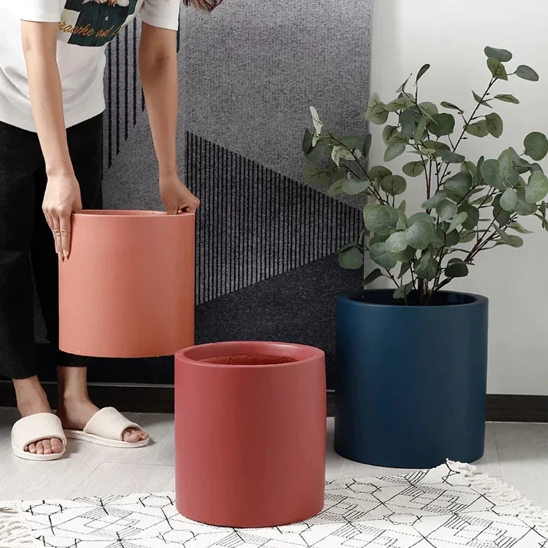 

Garden Supplies Decorative Nordic Glazed Indoor Succulent Planter Modern Ceramic Flower Pot, Customized colors