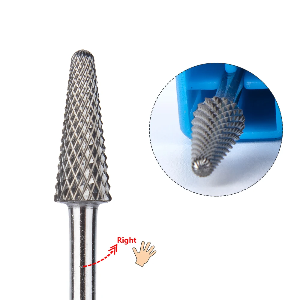 

Carbide Purple Coating Tornado Nail Drill Bit