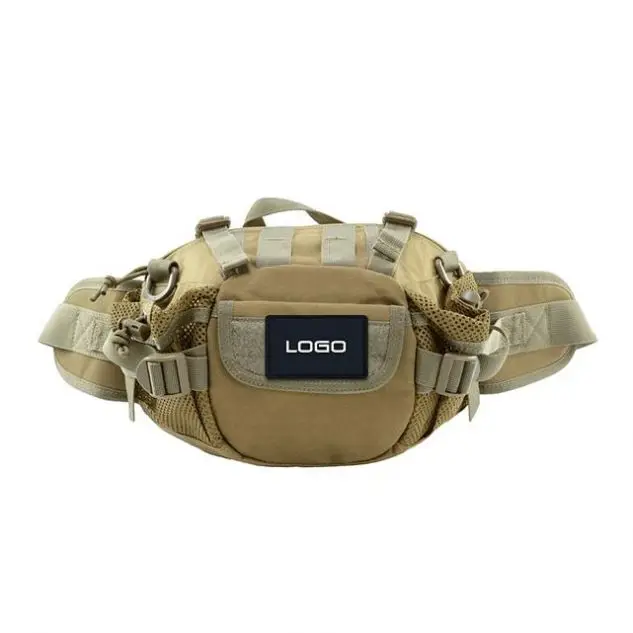 

Polyester Waterproof Army Military Tactical Belt Bag Custom Fashion Waist Bag, Black/khaki/army green/acu/cp/desert/jungle/customize