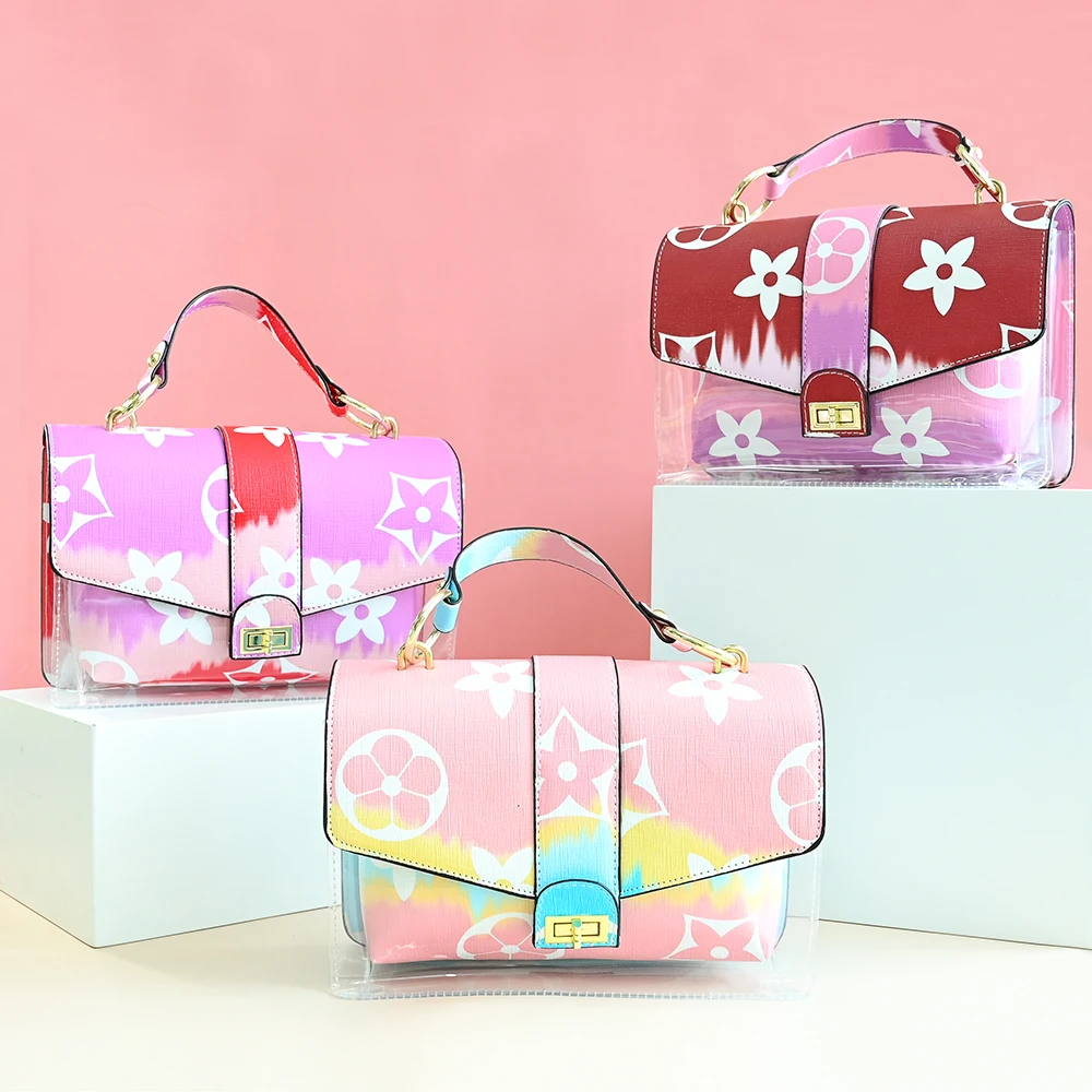 

2021 colourful designer bags purses and handbags ladies women famous brands, 5 colors