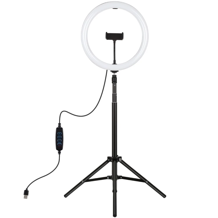 

PULUZ 11.8 inch 30cm LED Ring Vlogging Video Light Live Broadcast Kits Selfie Ring Light with Tripod Stand