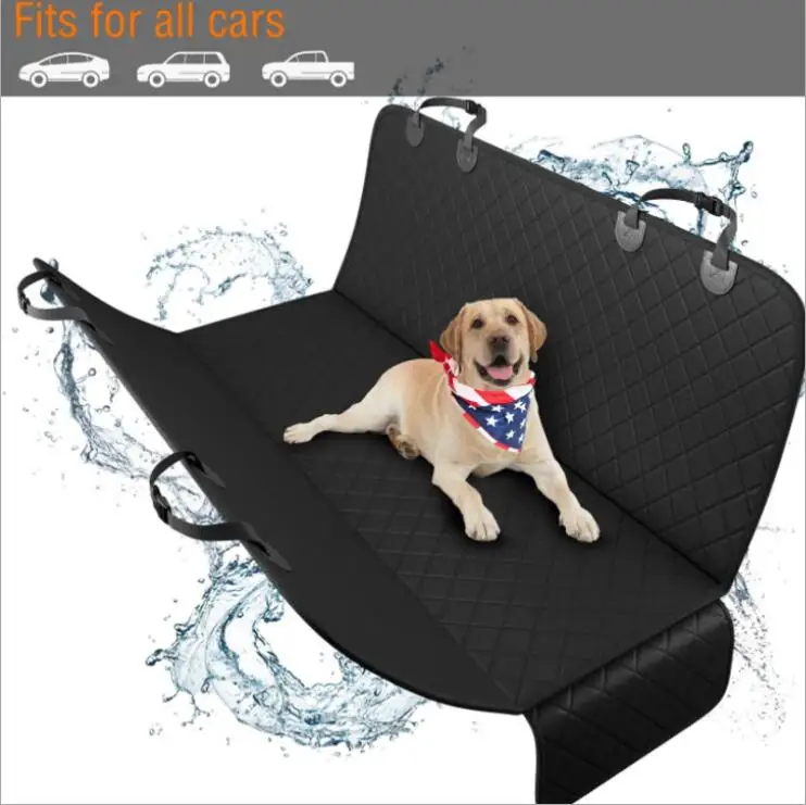 

Universal Heavy Duty Waterproof Pet Dog Car Seat Cover Hammock with Mesh Window and Pockets