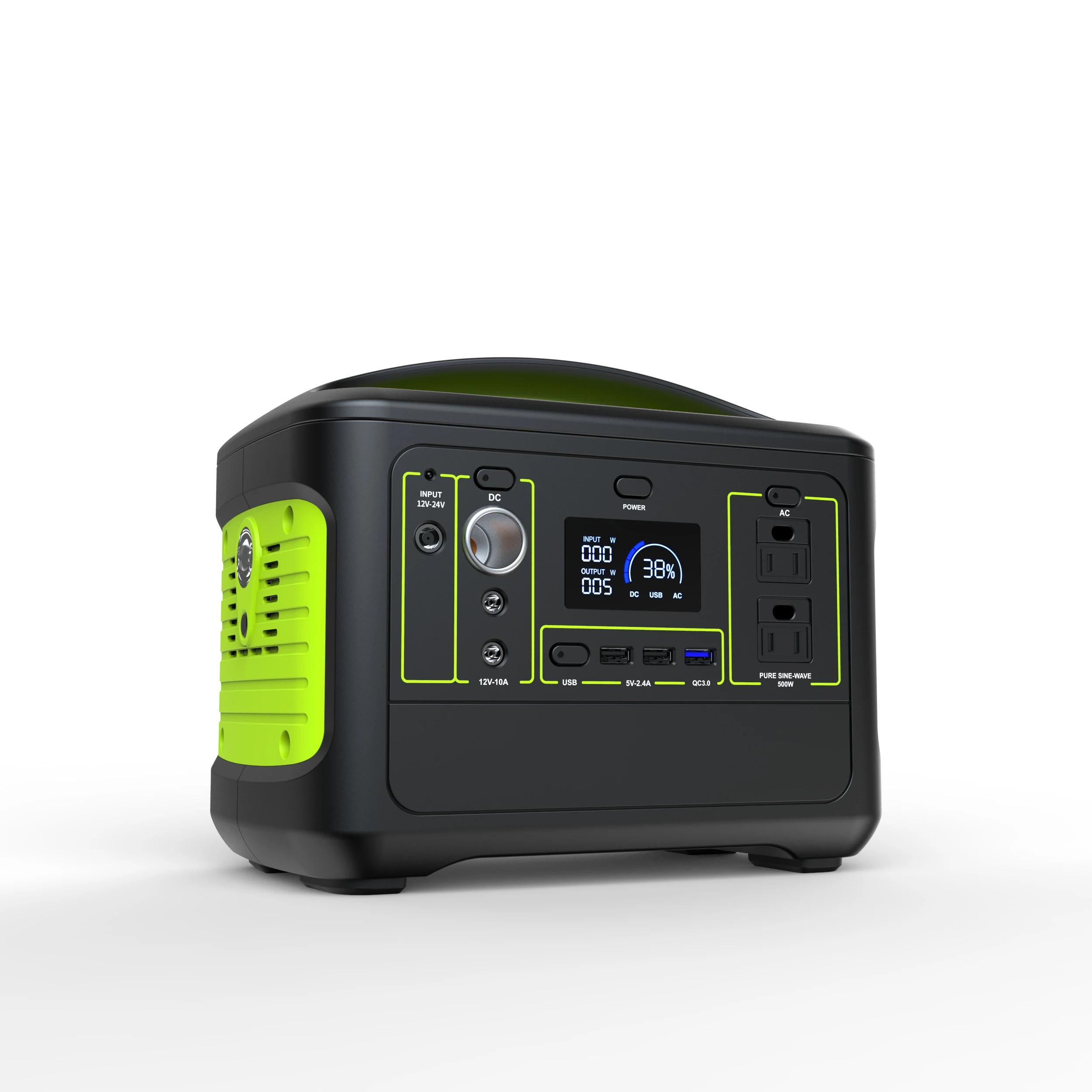 

Portable 500W high-power 150,000 mA multifunctional power station for travel power supply