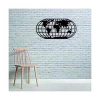 

Custom World Map Metal Wall Art