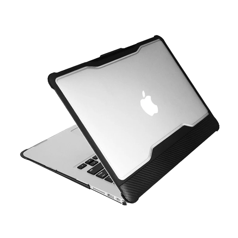 

Best New 13 inch Protective Cover Slim Computer Laptop Sleeve Case For Apple For Mac Book For Macbook Air 13, Black/transparent