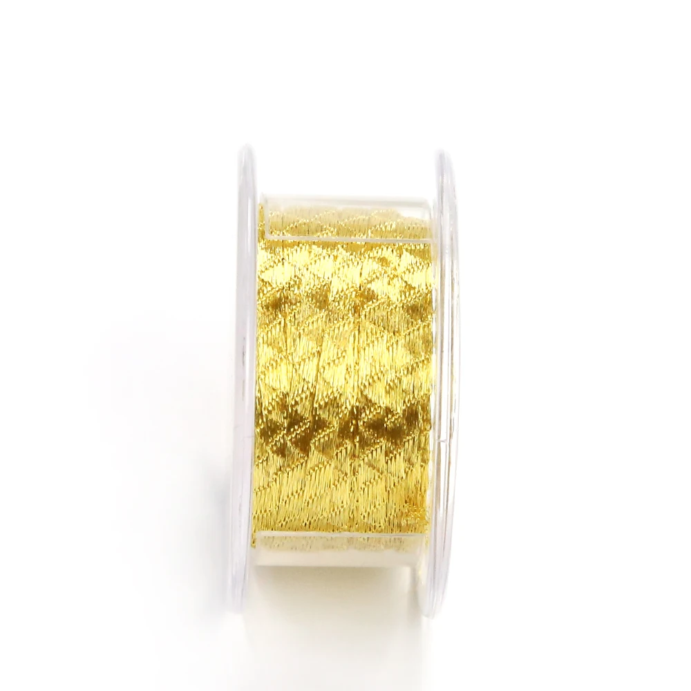 

3mm Gold Tubular Wire Mesh Ribbon For Bracelet Jewelry Making Wire, Colors customized