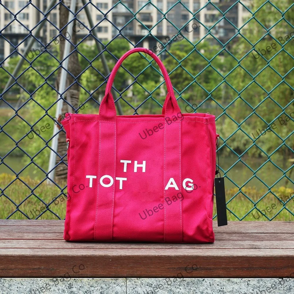 

2022 New Arrivals Trendy Canvas Women's Tote Bag with Custom Printed Logo Purses and Handbags Designer Handbags Famous Brands