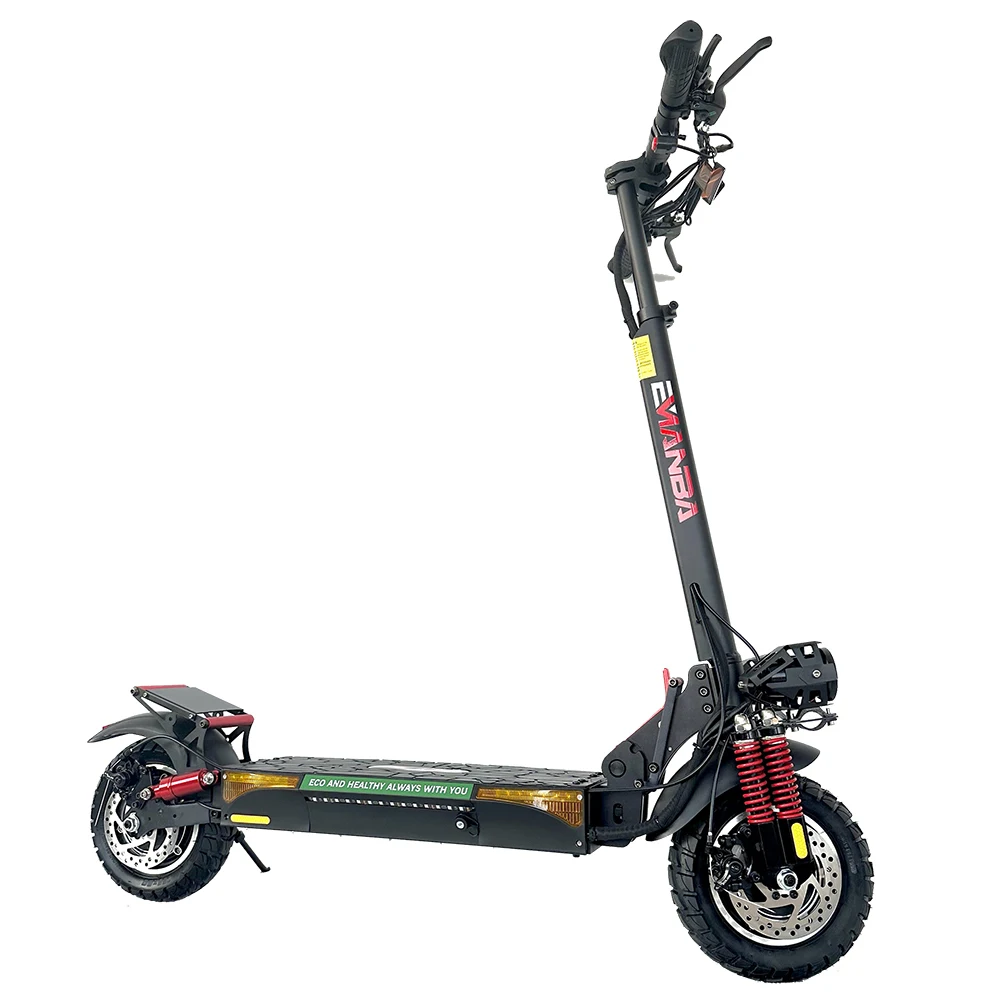 

2023 10 Inch Off Road Electric Soccters 1600W High Speed 50km/h Dual Motor E Scooters with nfc Display