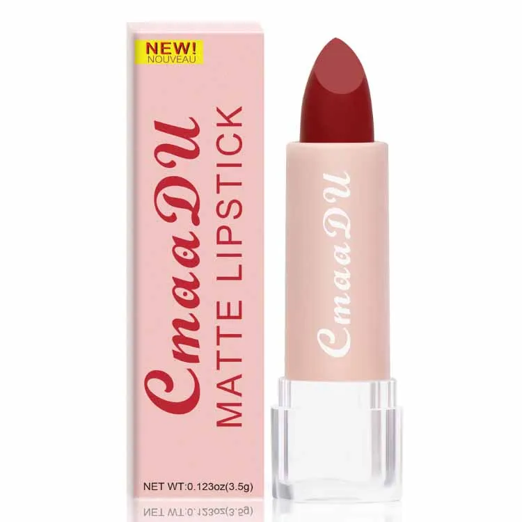 

CmaaDU lip gloss non-stick cup lasting waterproof and non-fading matte lipstick