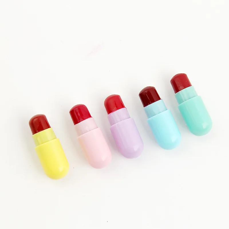 

Mini capsule little lipstick, 5 colors