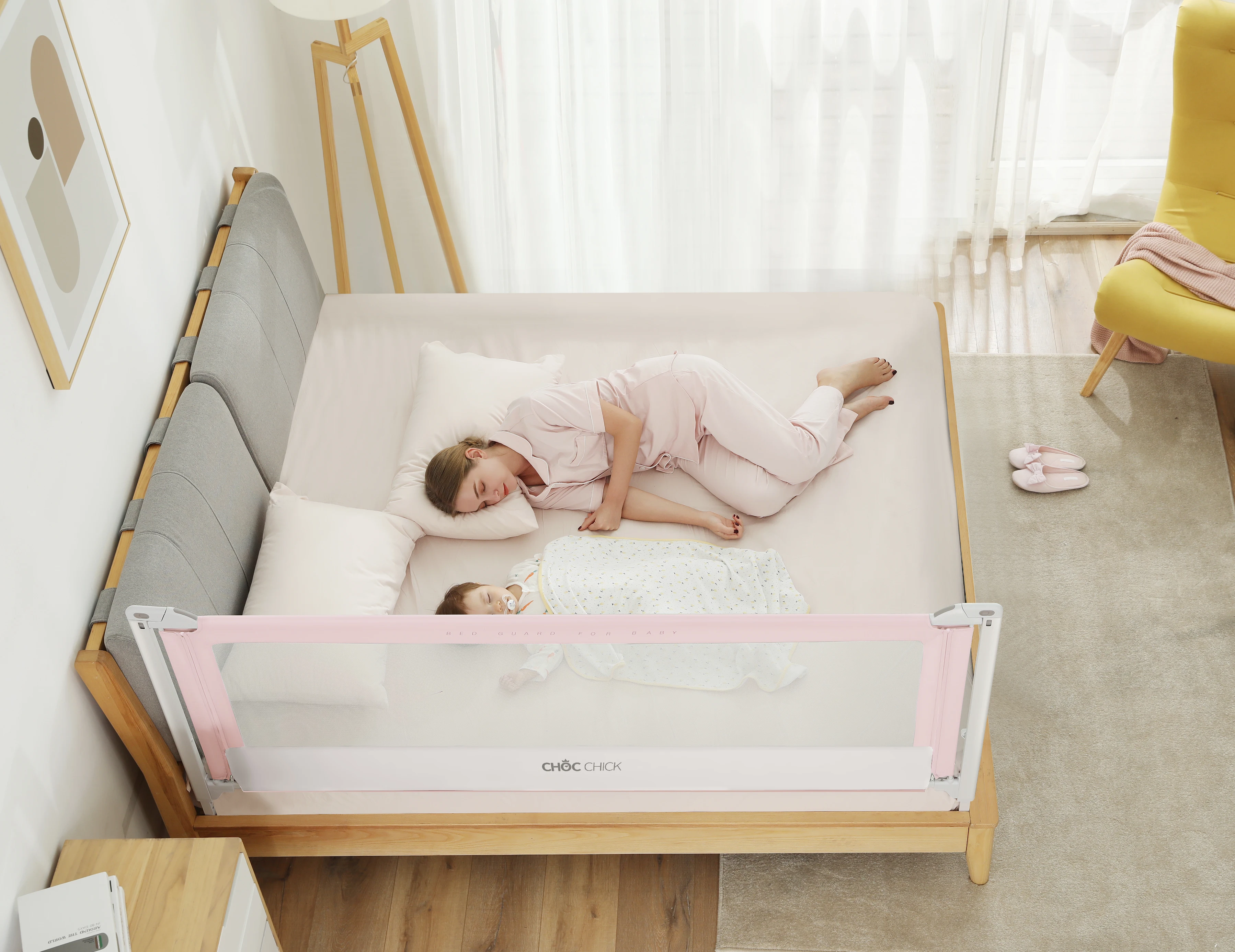 

Child Guardrail, High Quality Crib Bed Rail Guard/, Support customization