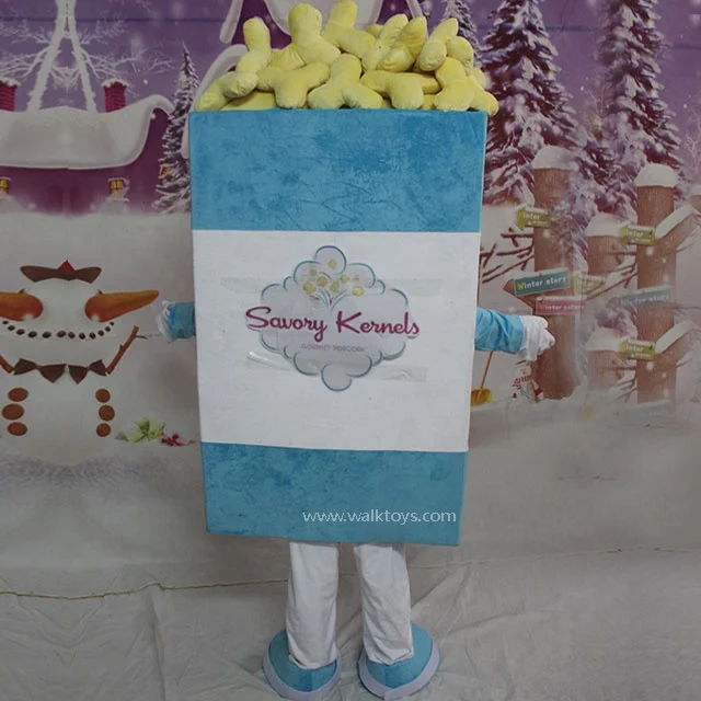 Creative Popcorn Custom Mascot Costume For Advertising Buy Mascot
