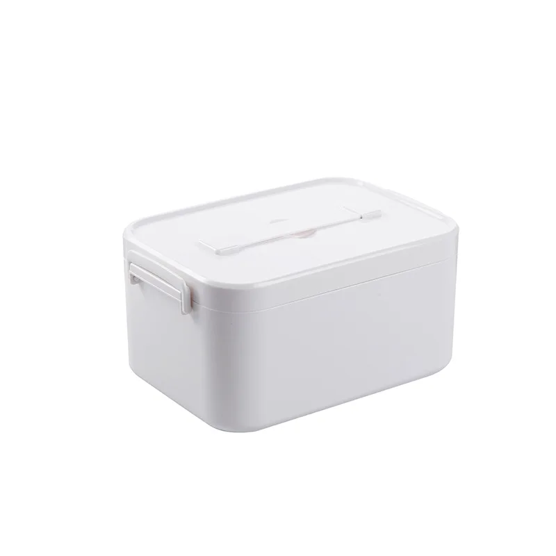 

Factory price household portable first aid single layer storage box portable small-capacity medicine box